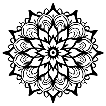 mandala design, illustration mandala, coloring pages , Laser Cut Files, png