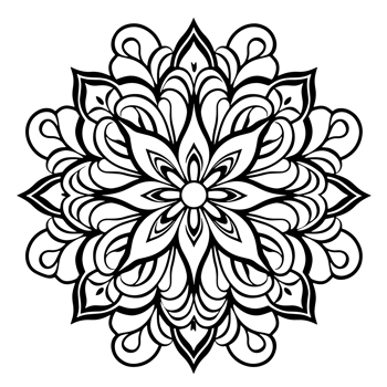 mandala design, illustration mandala, coloring pages , Laser Cut Files, png