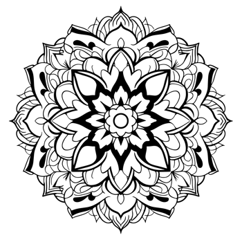 mandala design, illustration mandala, coloring pages , Laser Cut Files, png