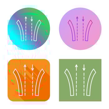 Way Vector Icon