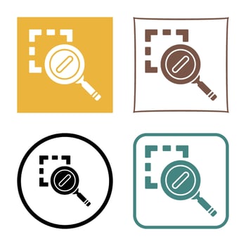 Zoom Out Vector Icon