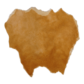 Artistic Ripped Brown Old Paper Cutout png