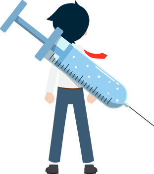 Salary Man Business Isolated Person People Cartoon Character Flat illustration Png