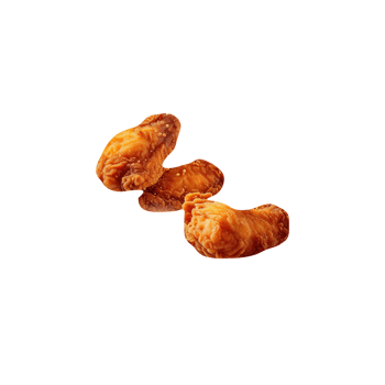 Tasty fried chicken isolated on transparent background png