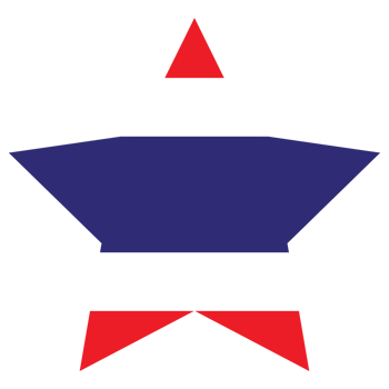 Flag of Thailand in shape. Thai flag in shape png