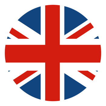 United Kingdom flag circle. Flag of UK in round circle png