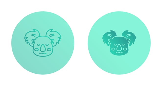 Koala Vector Icon