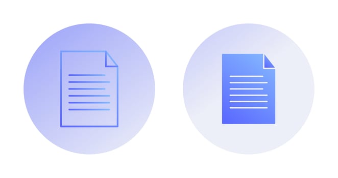 Sheet Vector Icon
