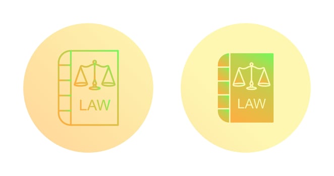Law and Order Vector Icon