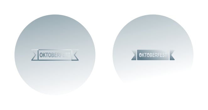 Oktoberfest Banner Vector Icon