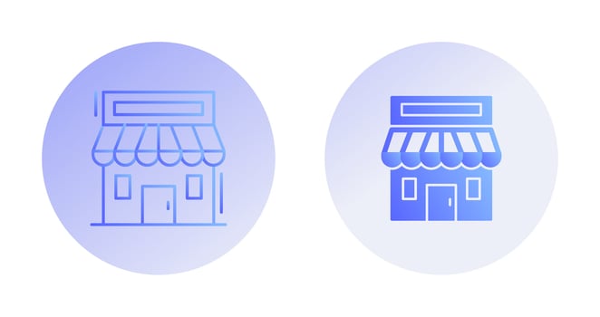 Retail Place Vector Icon