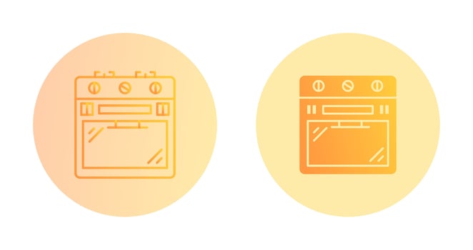Stove Vector Icon