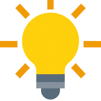 Bulb light icon png