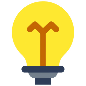 Bulb light icon png