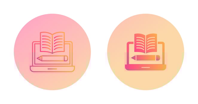 Written Vector Icon