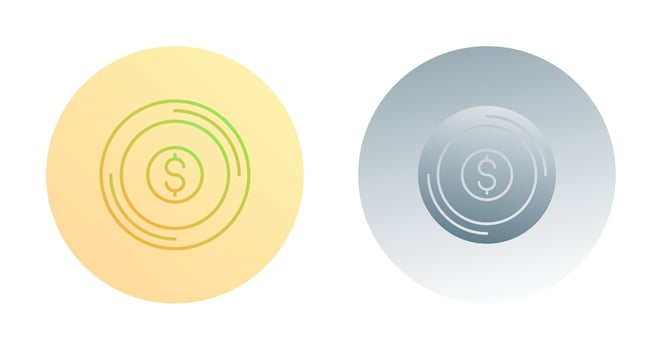 Coin Vector Icon
