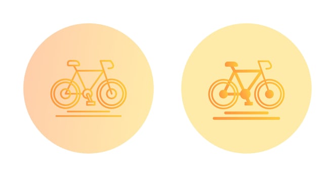 Cycling Vector Icon