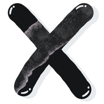 Hand drawn monochrome water drop font png
