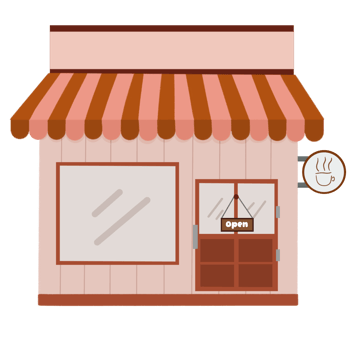 cute storefront business png