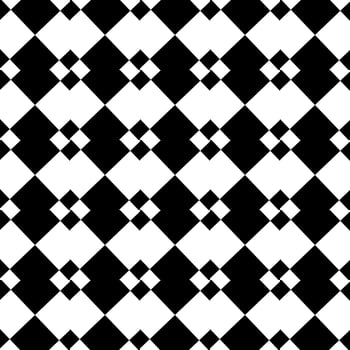 black and white geometric seamless pattern vector