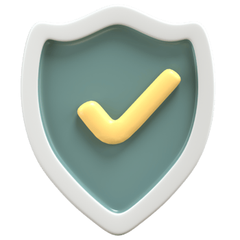 3d illustration of security with high quality render png