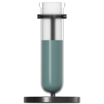 3d illustration of chemical bottle with high quality render png