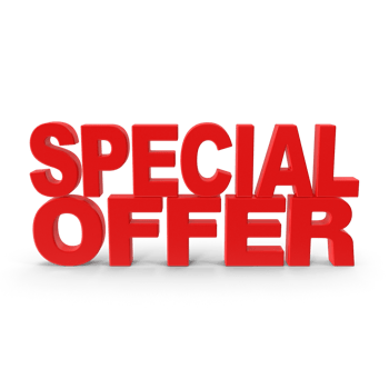 Special offer symbol banner design template png