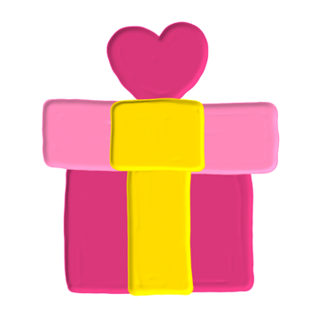 loving heart element png