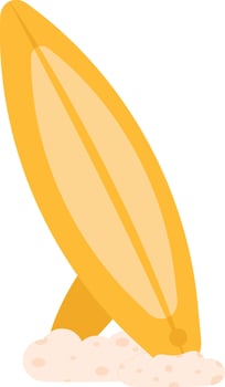 Surfing Board Illustration vector