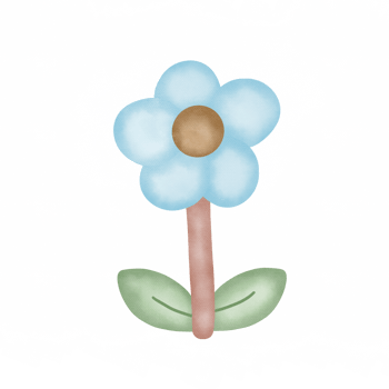 Flower cartoon hand drawing png