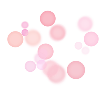 Transparent colorful bubble png
