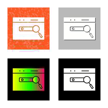 Unique SEO Vector Icon