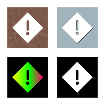 Warning Vector Icon