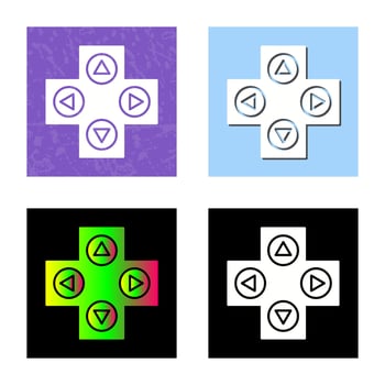 Unique Gaming Control Vector Icon