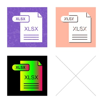 XLSX Vector Icon