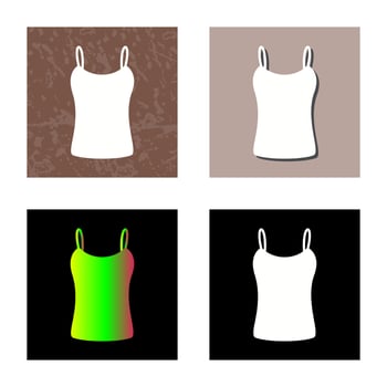 Ladies Vest Vector Icon
