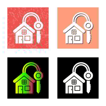 House Key Vector Icon