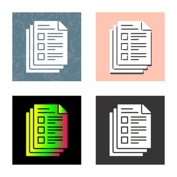 Notes Vector Icon