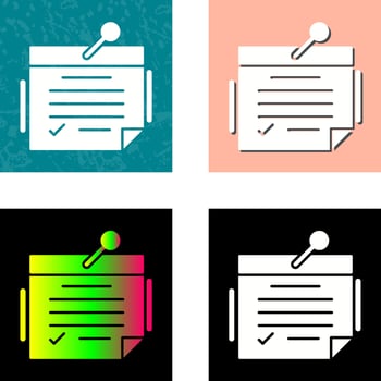 Note Vector Icon