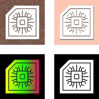 Chip Vector Icon