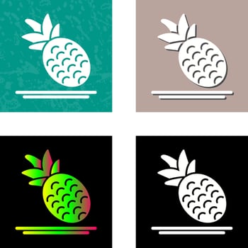 Pineapple Vector Icon