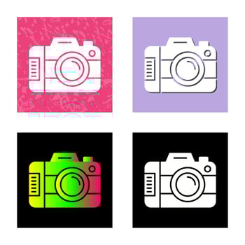 Digital Camera Vector Icon