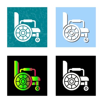 Wheelchair Vector Icon