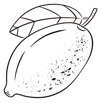 Lemonade outline hand drawn. png