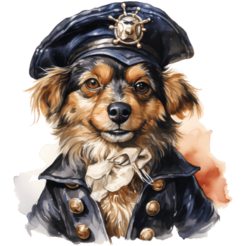 Cute Dog Costumes for Halloween costume. Illustration png