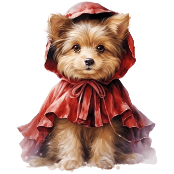 Cute Dog Costumes for Halloween costume. Illustration png