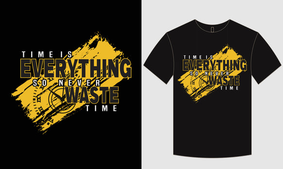 Motivational  t-shirt design vector