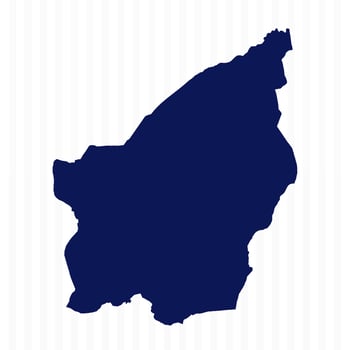 Flat Simple San Marino Vector Map
