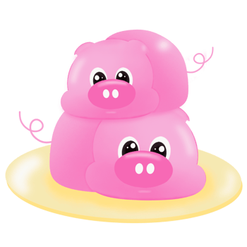 Pig and sweets png