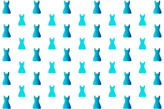 Abstract Dress Pattern Background vector